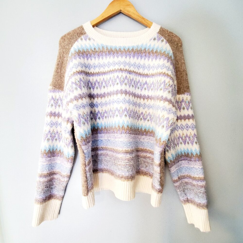 Aspen Brand Nordic-Patterned Sweater
